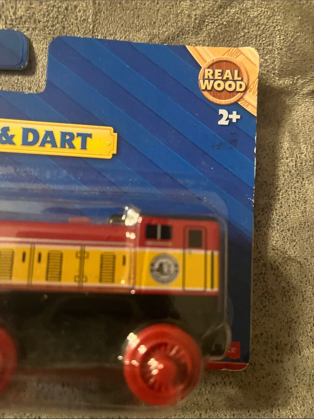 NIP Thomas & Friends Wooden Railway Den & Dart 2-Pack Fisher Price Train Set